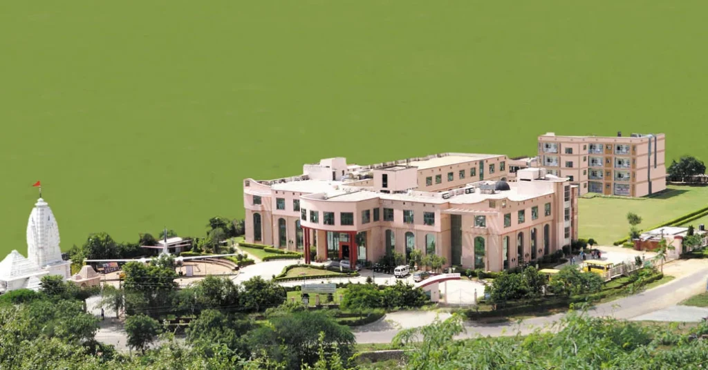 SOACET Neemrana campus building School of Aeronautics AME and Aeronautical Engineering college