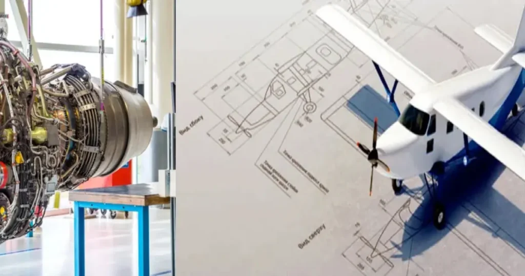 Aircraft Engineering Design and Maintenance Aeronautical Engineering Concept