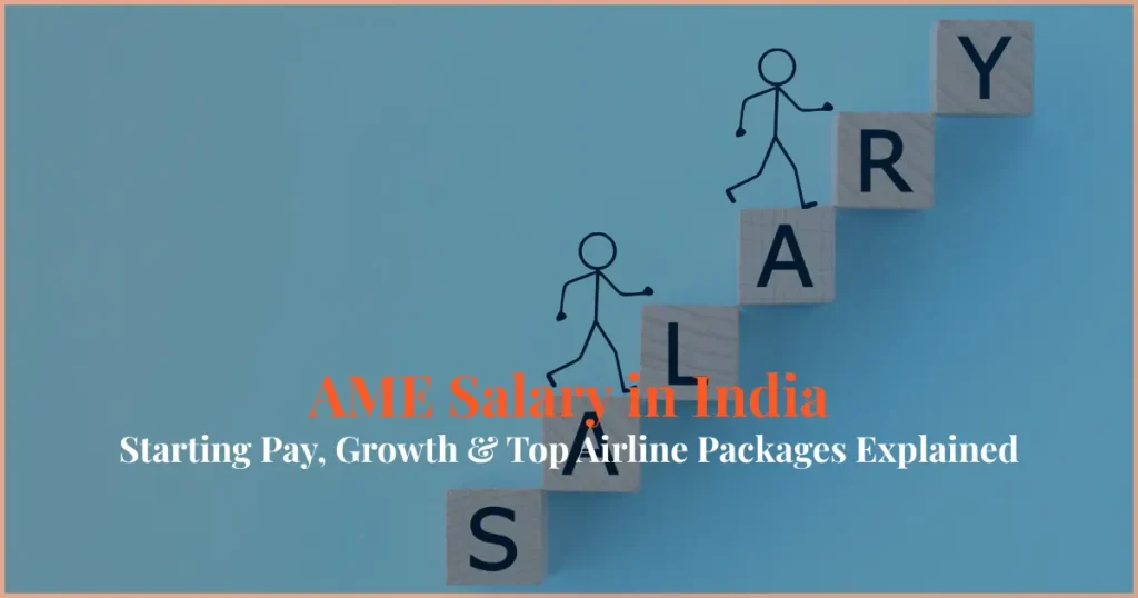 aircraft maintenance engineer salary in india starting salary career growth aviation industry