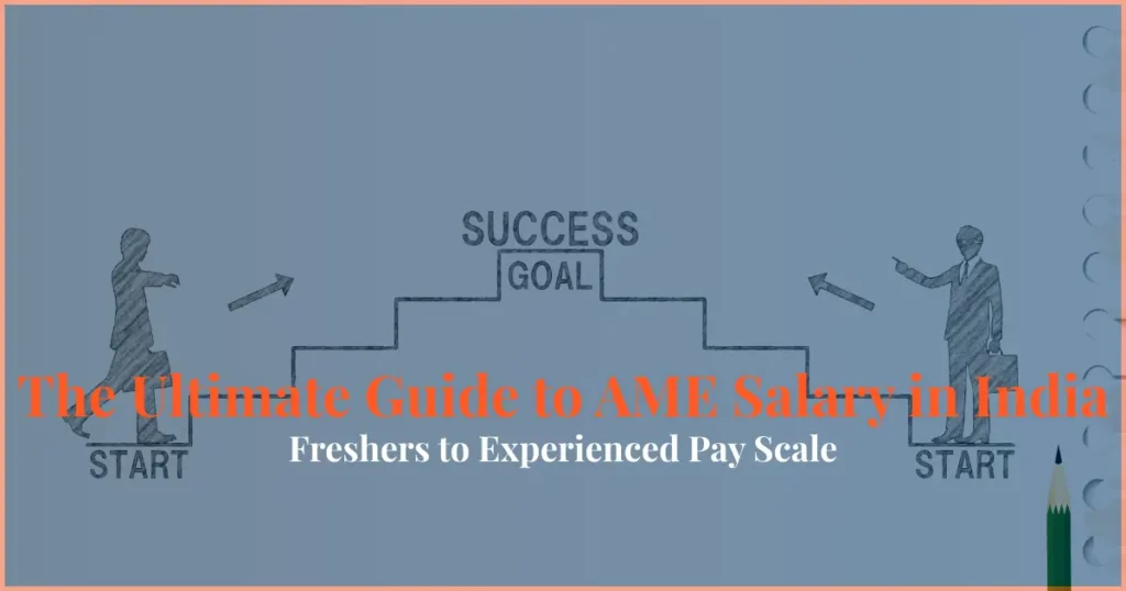ame salary in india fresher to experienced aircraft maintenance engineer pay scale