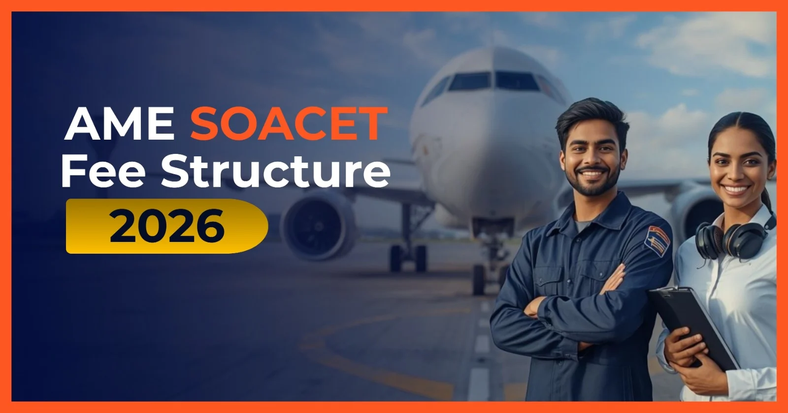 AME fees structure 2026 aircraft maintenance engineering course fees in India