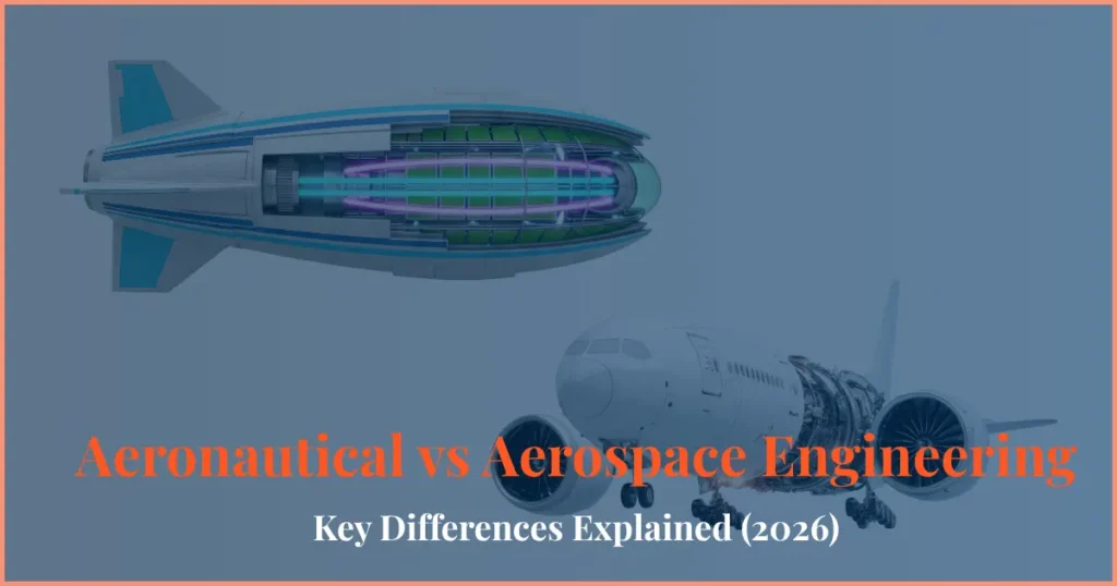 difference between aeronautical vs aerospace engineering 2026 comparison