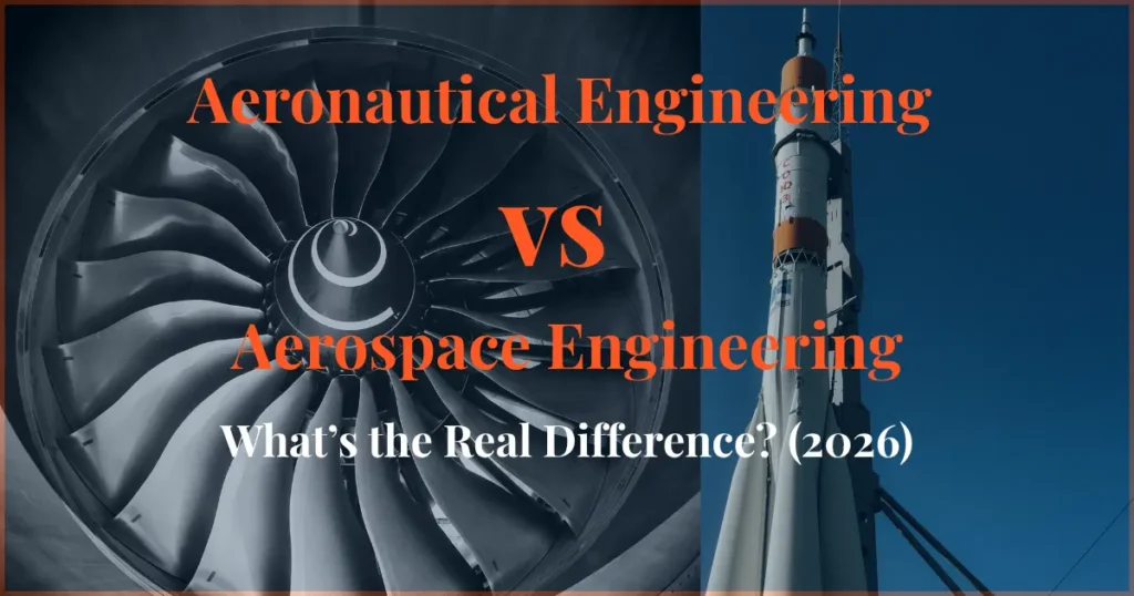 aeronautical engineering vs aerospace engineering difference 2026 comparison scope career india