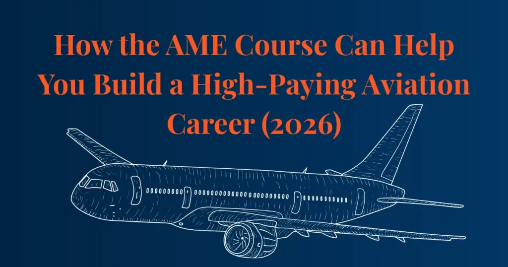 ame course high paying aviation career aircraft maintenance engineering course 2026