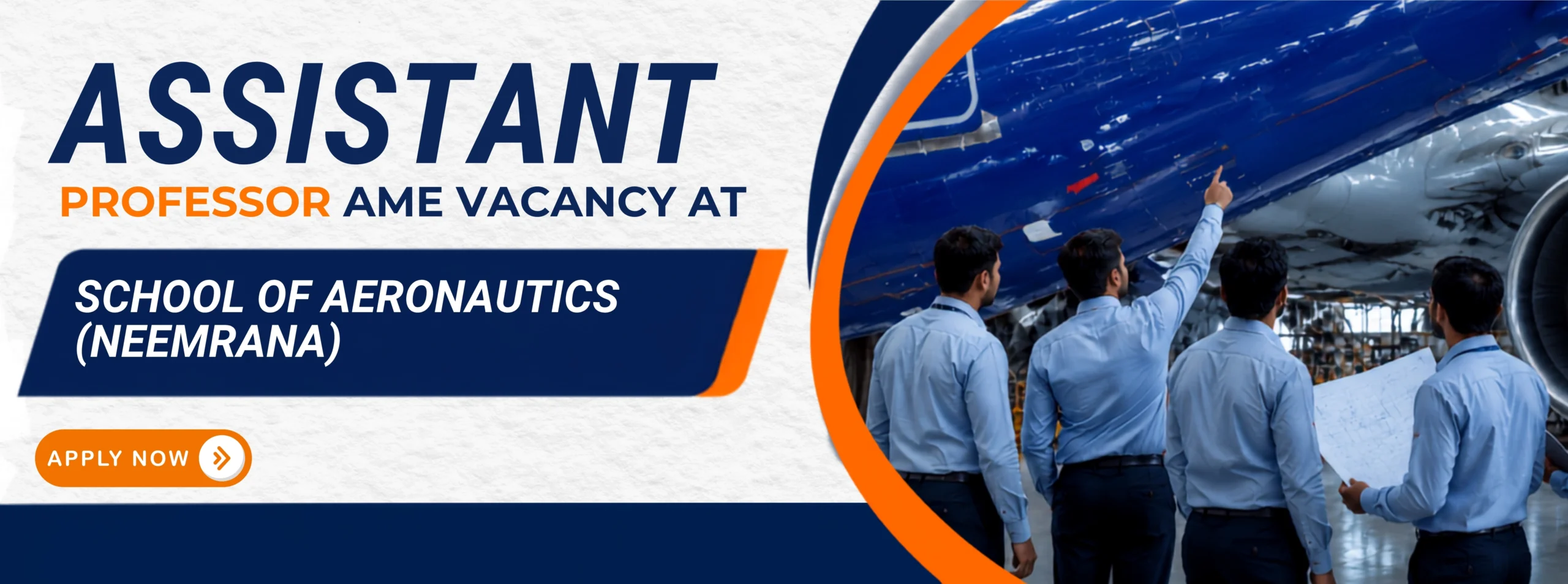 Assistant Professor AME Vacancy at School of Aeronautics Neemrana