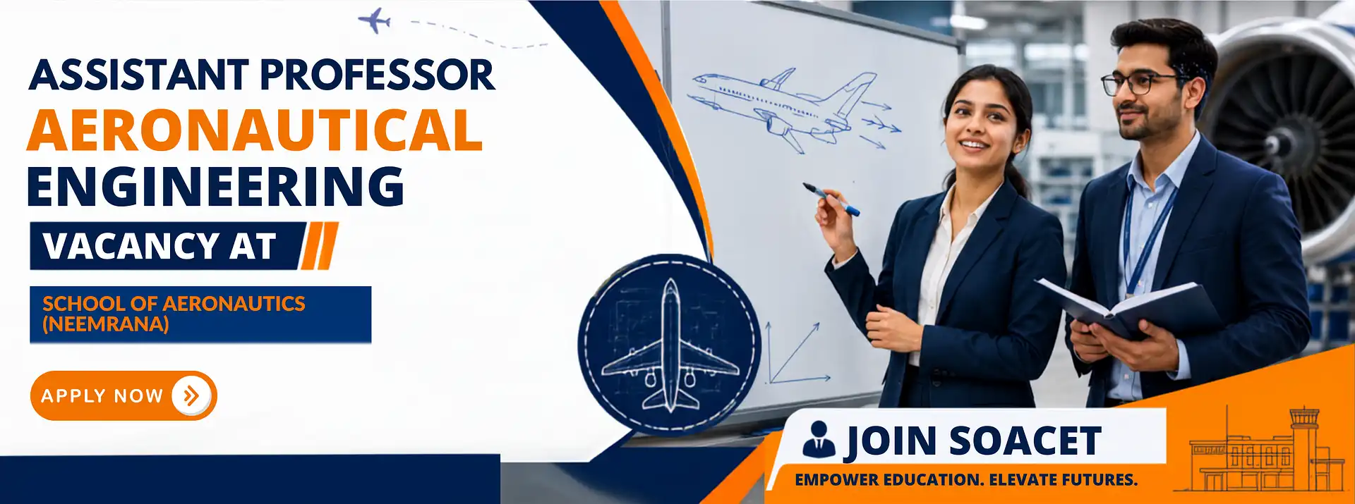 Assistant Professor Aeronautical Engineering Vacancy at School of Aeronautics Neemrana