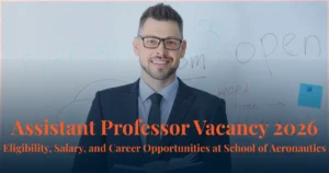 Assistant Professor Vacancy 2026 – Eligibility, Salary and Career Opportunities at School of Aeronautics