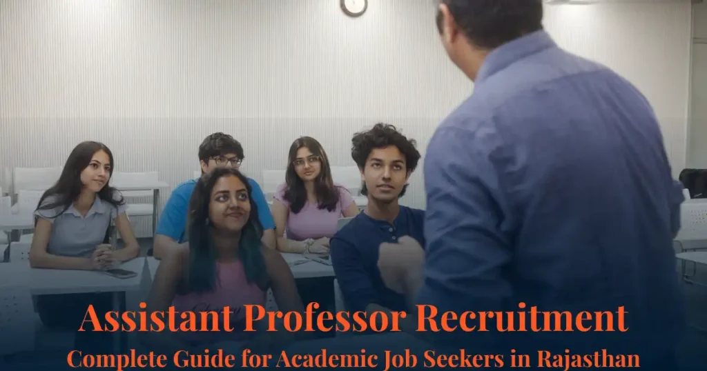 Assistant Professor Recruitment: Complete Guide for Academic Job Seekers in Rajasthan