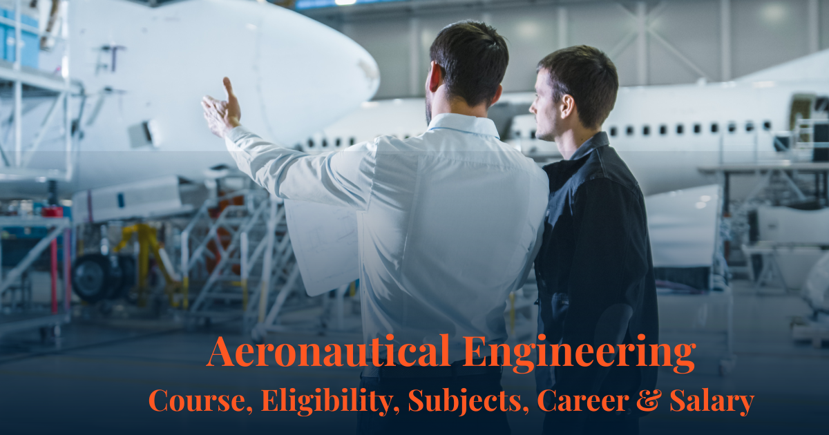 Two aeronautical engineers discussing aircraft maintenance engin and systems inside an aviation hangar