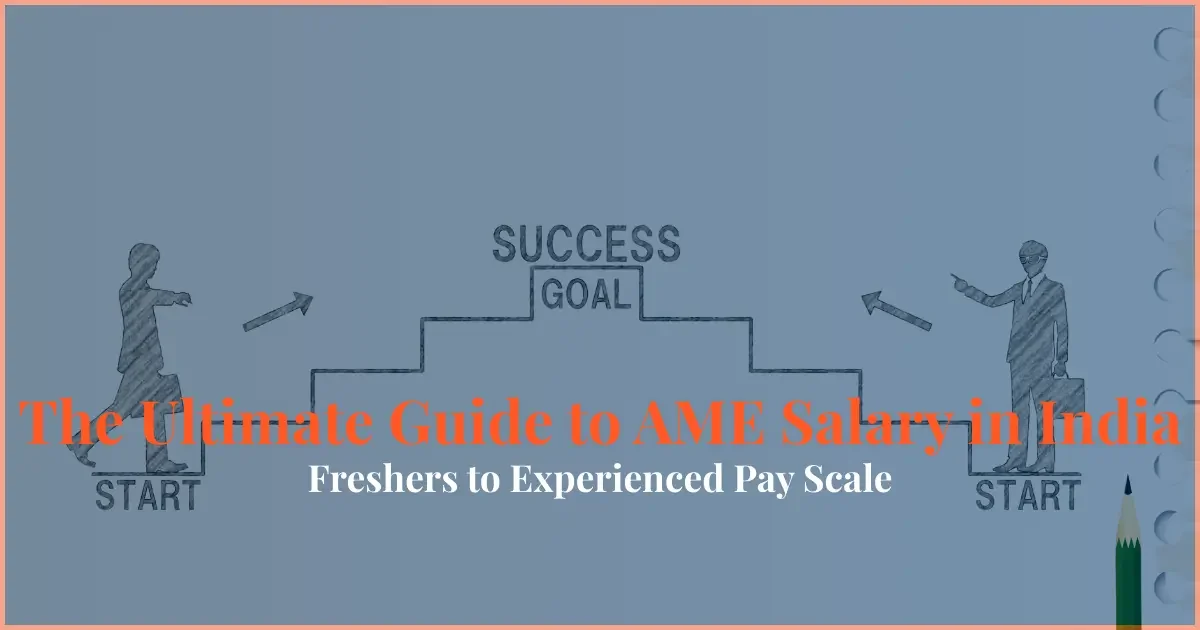 ame salary in india fresher to experienced aircraft maintenance engineer pay scale