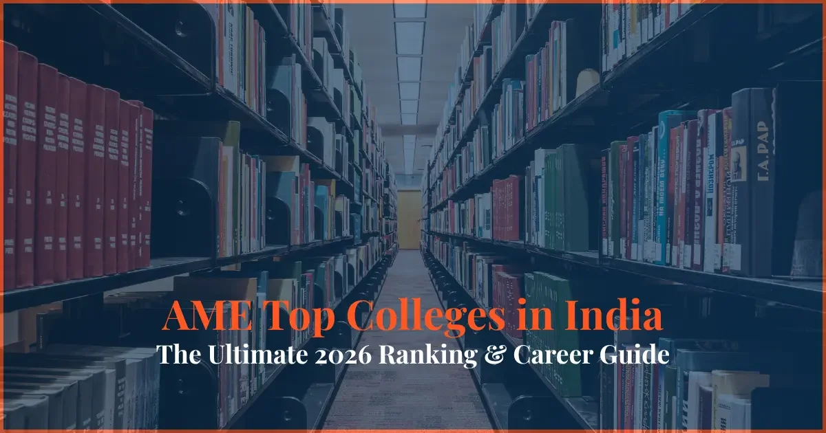 ame top colleges in india 2026 aircraft maintenance engineering ranking guide